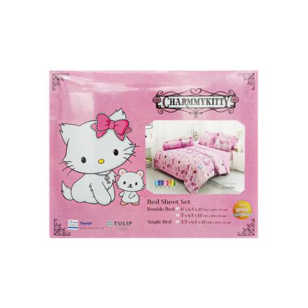 ชุดผ้าปูที่นอน 6 ฟุต (ชุด 5 ชิ้น) TULIP CHARMMY 60111-DLD036_3