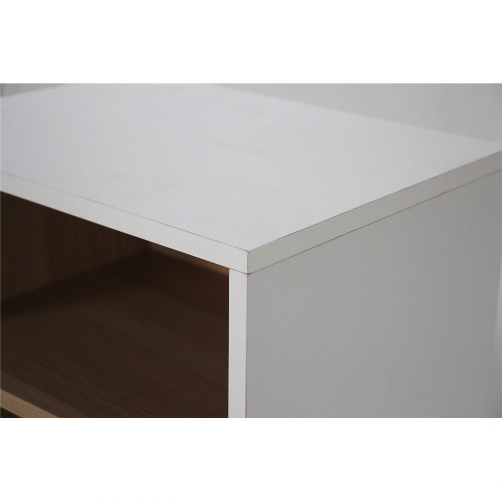 ตู้ข้างเตียง LUVORA SHIFTEX04WH 60 ซม. สีขาว/โอ๊ค