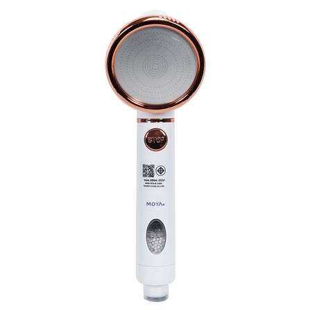 ฝักบัวสายอ่อน 3 ระดับ MOYA K2100489 สีขาว-ชมพู_1