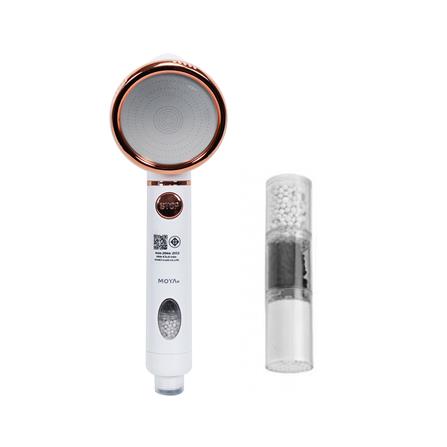 ฝักบัวสายอ่อน 3 ระดับ MOYA K2100489 สีขาว-ชมพู_3