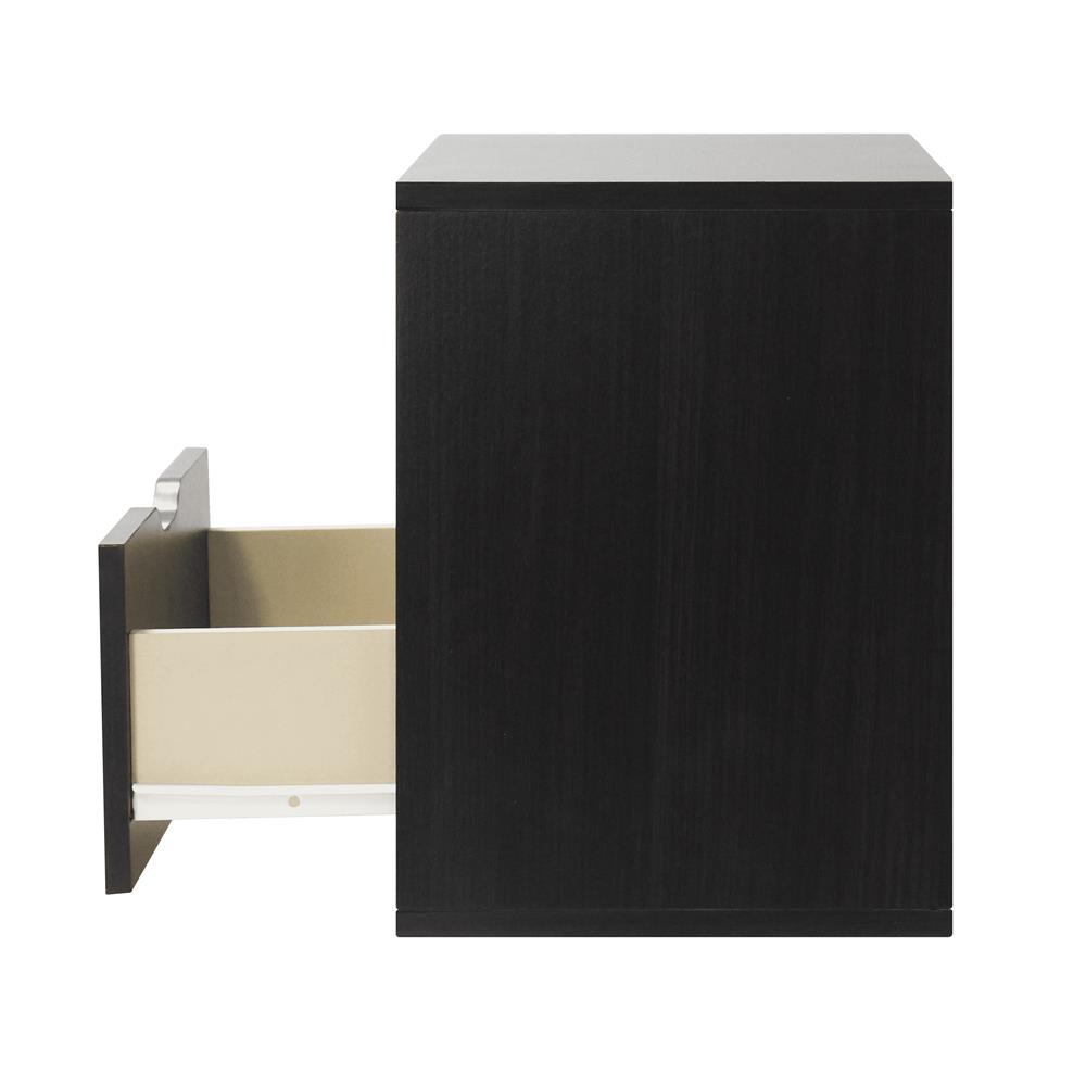 ตู้ข้างเตียง LUVORA SHIFTEX03DB 30 ซม. สีน้ำตาลเข้ม/โอ๊ค