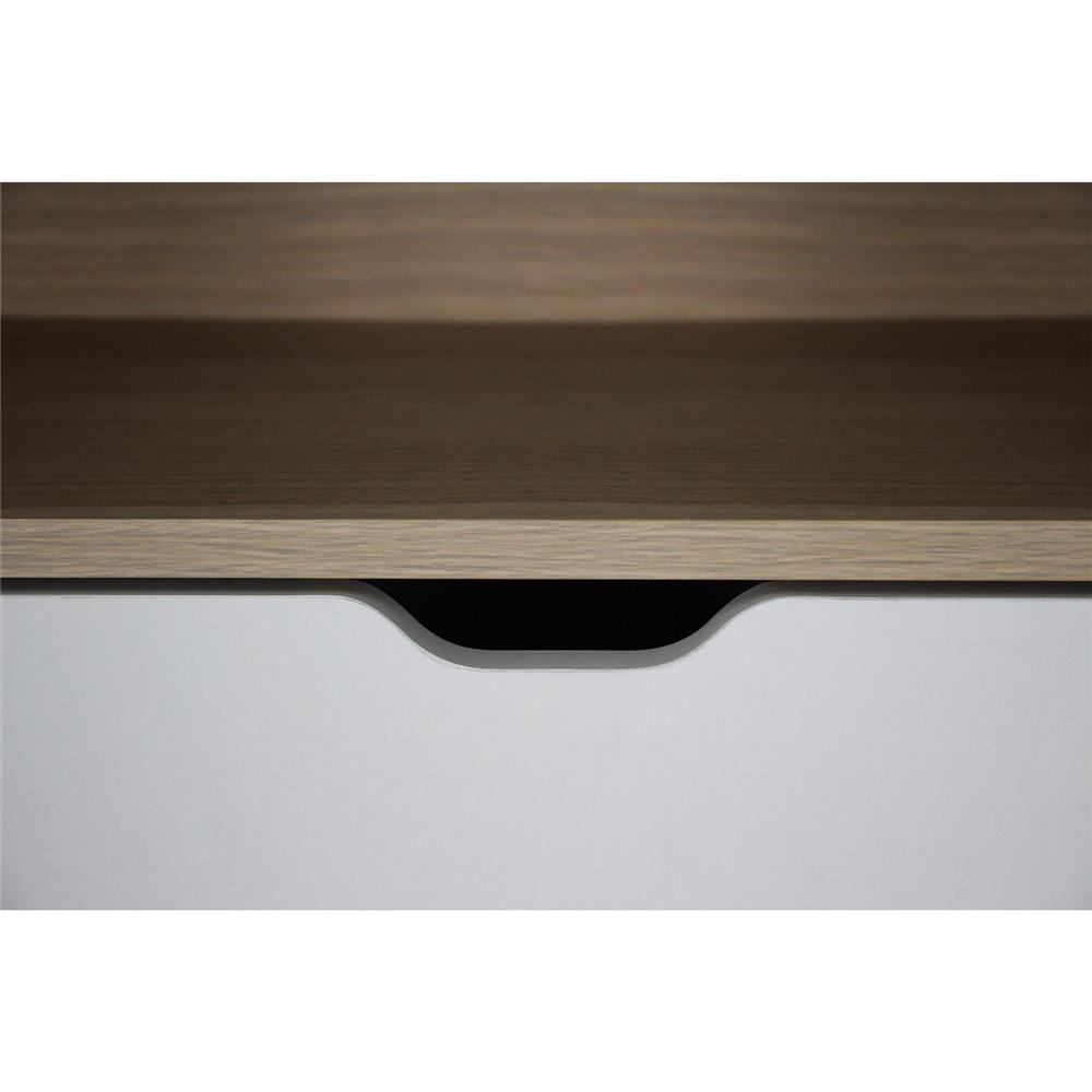 ตู้ข้างเตียง LUVORA SHIFTEX03WH 30 ซม. สีขาว/โอ๊ค