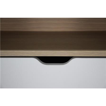 ตู้ข้างเตียง LUVORA SHIFTEX03WH 30 ซม. สีขาว/โอ๊ค_4