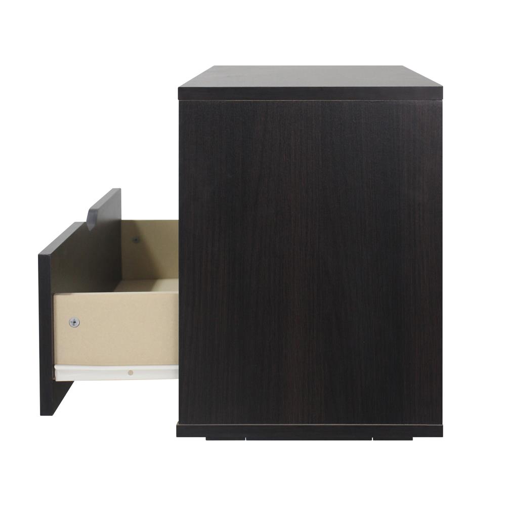 ตู้ข้างเตียง LUVORA SHIFTEX04DB 60 ซม. สีน้ำตาลเข้ม/โอ๊ค