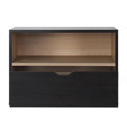 ตู้ข้างเตียง LUVORA SHIFTEX04DB 60 ซม. สีน้ำตาลเข้ม/โอ๊ค_2