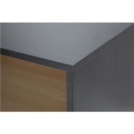 ตู้ข้างเตียง LUVORA SHIFTEX04DB 60 ซม. สีน้ำตาลเข้ม/โอ๊ค_4