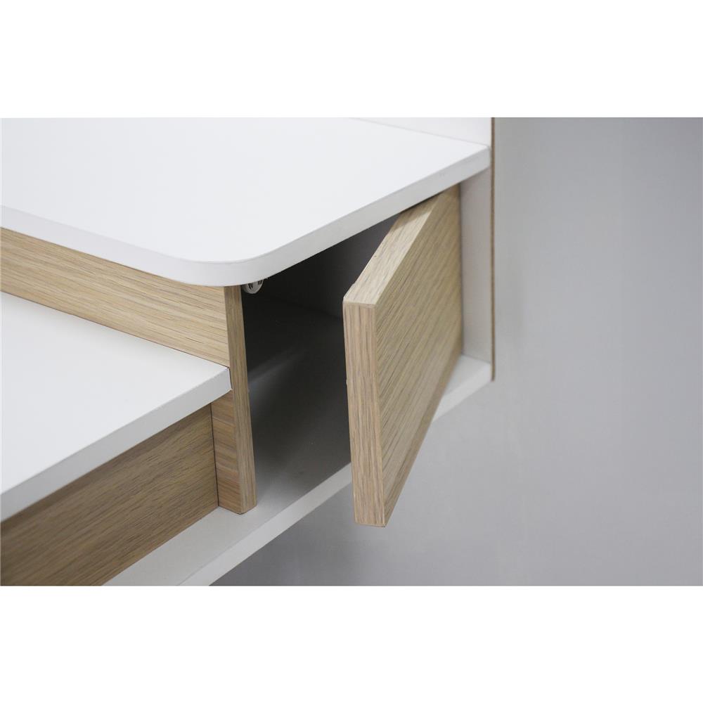 หิ้งพระ LUVORA SHELF01 60 ซม. สีขาว/โอ๊ค