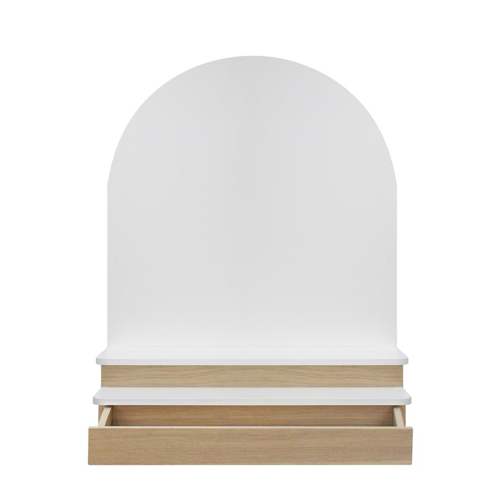 หิ้งพระ LUVORA SHELF01 60 ซม. สีขาว/โอ๊ค