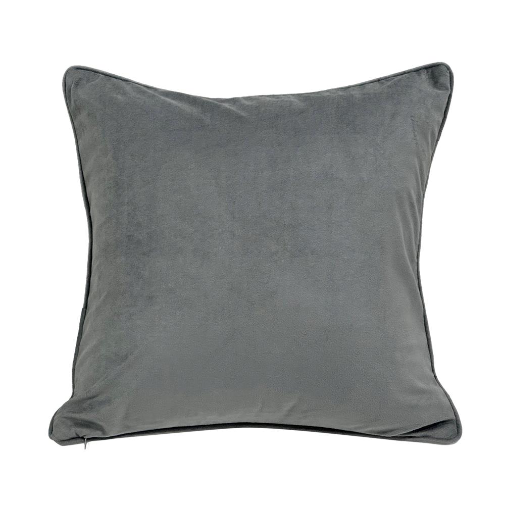 หมอนอิง BENETTA MACRO 18x18 นิ้ว สีเทาเข้ม