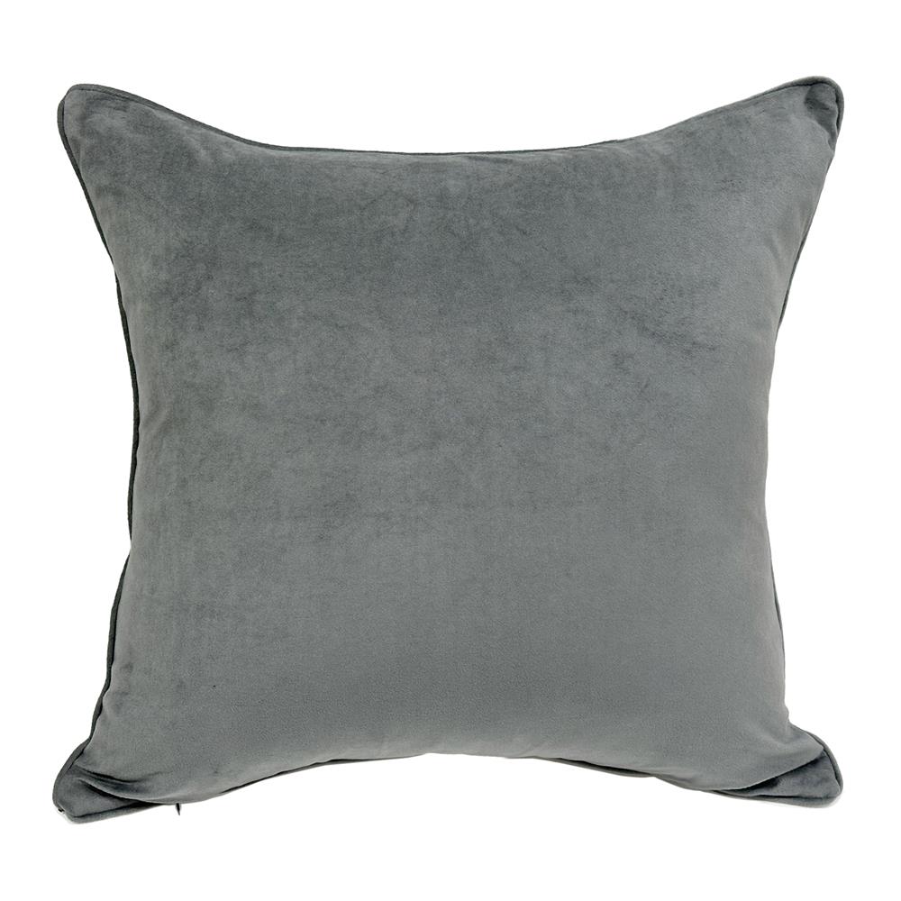 หมอนอิง BENETTA MACRO 22x22 นิ้ว สีเทาเข้ม