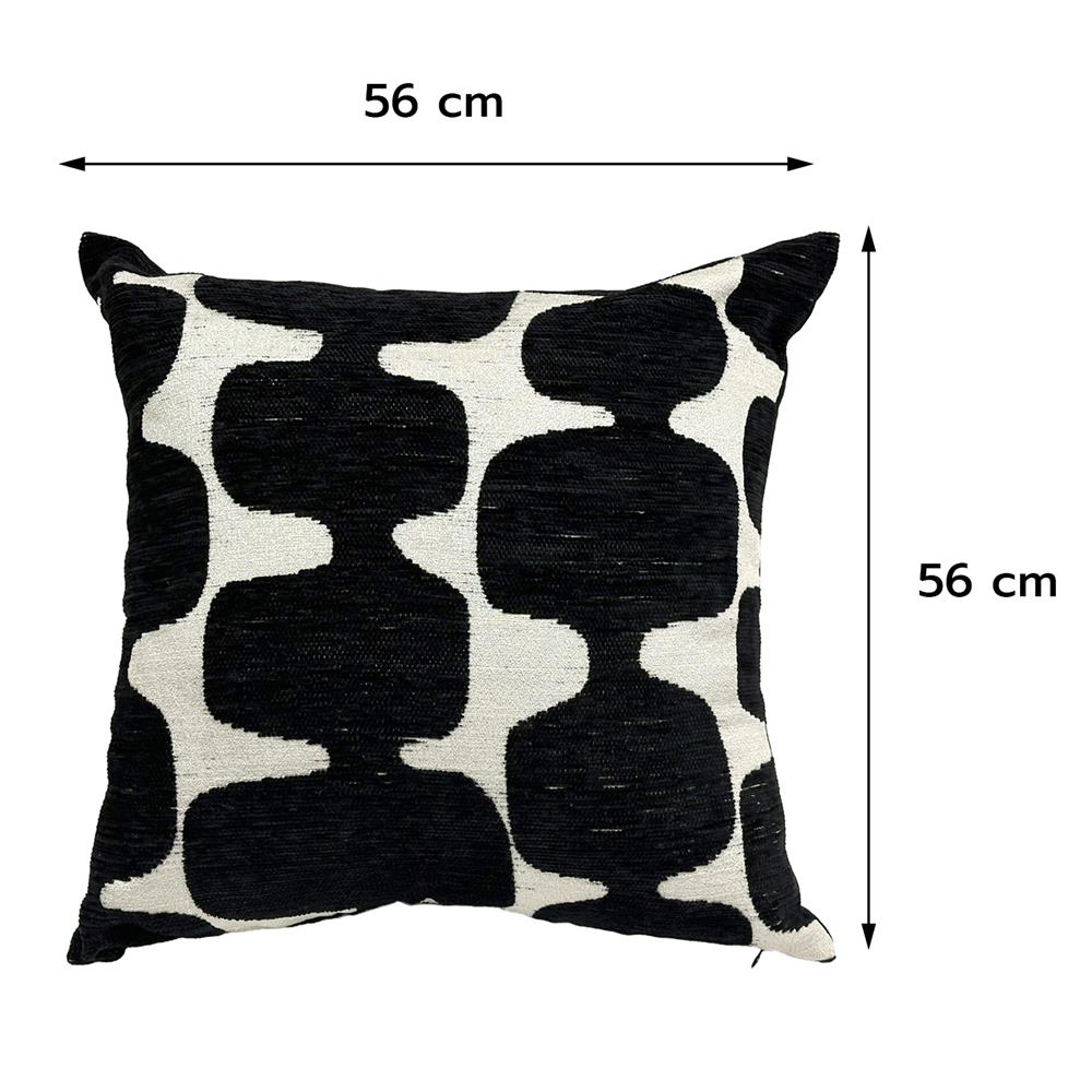 หมอนอิง BENETTA UNIQ 22x22 นิ้ว สีดำ