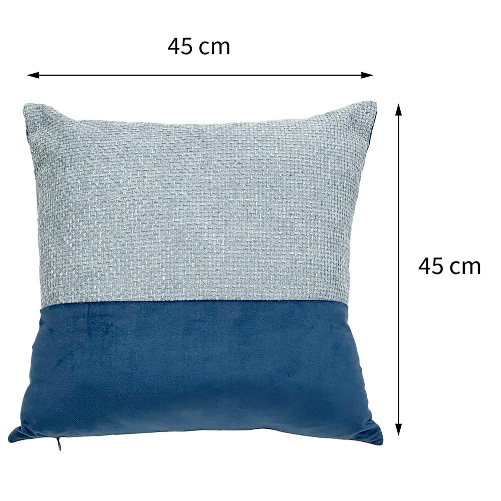 หมอนอิง HOME LIVING STYLE LEVELA 18X18 นิ้ว สีฟ้า