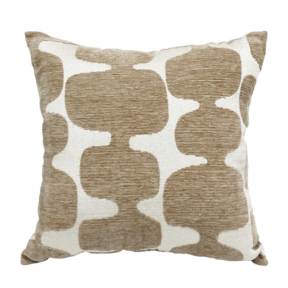 หมอนอิง BENETTA UNIQ 22x22 นิ้ว สีน้ำตาล_1