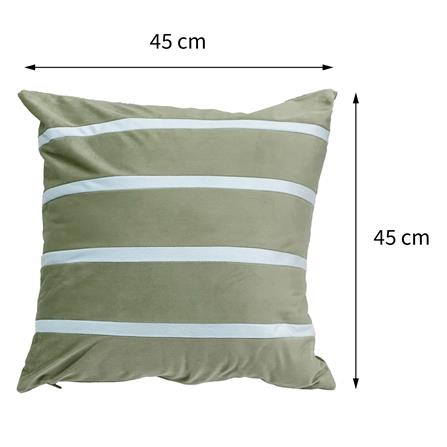 หมอนอิง HOME LIVING STYLE STRIPY 18x18 นิ้ว สีเขียว_9