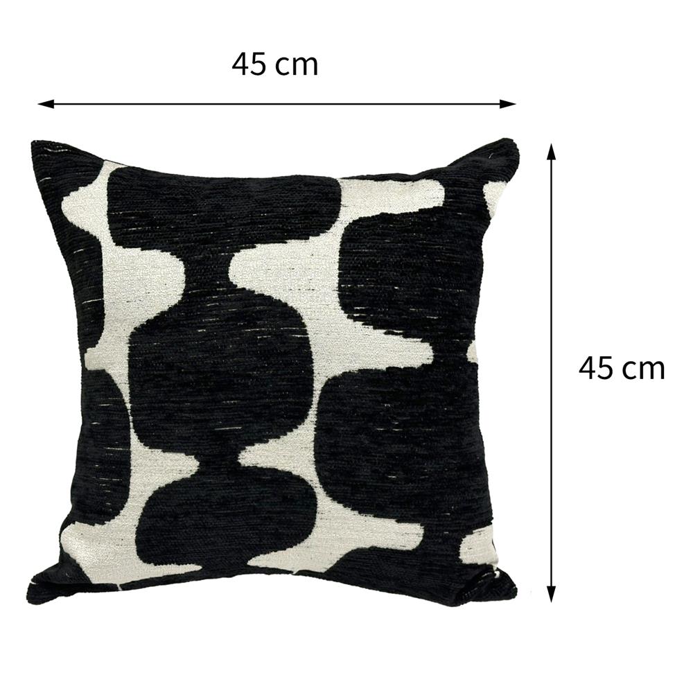 หมอนอิง BENETTA UNIQ 18x18 นิ้ว สีดำ