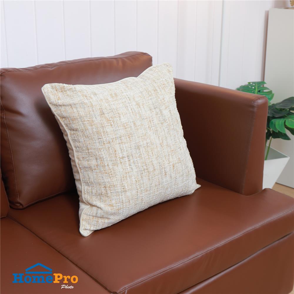 หมอนอิง BENETTA MACRO 22x22 นิ้ว สีครีม