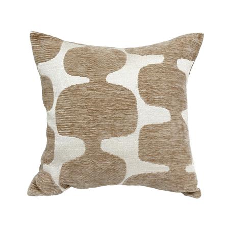 หมอนอิง BENETTA UNIQ 18x18 นิ้ว สีน้ำตาล_1