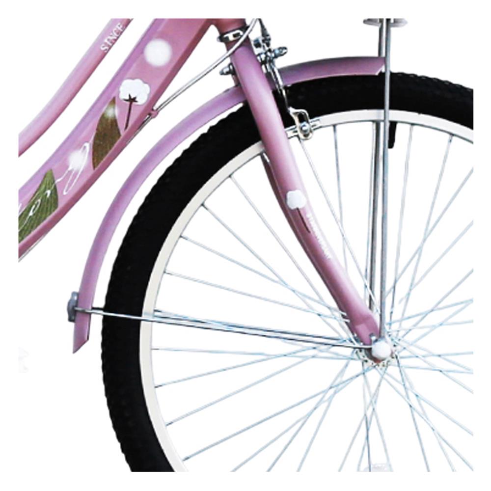 จักรยานแม่บ้าน 24 นิ้ว GRANDE สีชมพู