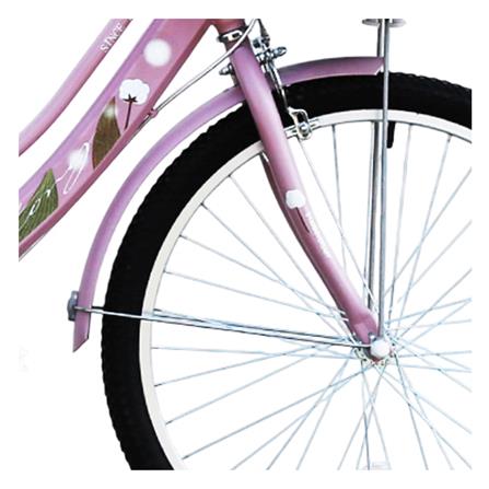 จักรยานแม่บ้าน 24 นิ้ว GRANDE สีชมพู_4