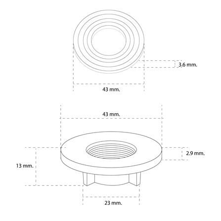 น๊อตยึดก๊อกน้ำ DONMARK GL-9225_3
