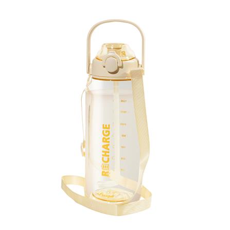 ขวดน้ำพลาสติก PC SEAGULL 2 ลิตร สีครีม_0