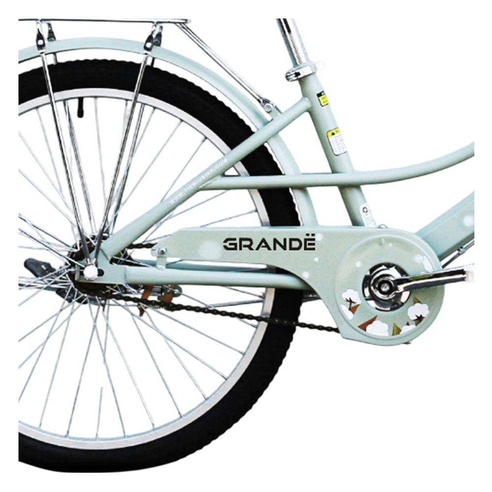 จักรยานแม่บ้าน 24 นิ้ว GRANDE สีเขียว