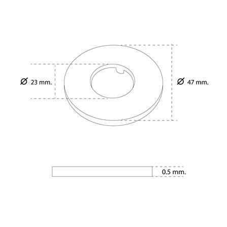 แป้นครอบฐานก๊อกออกผนัง DONMARK GL-9226_3