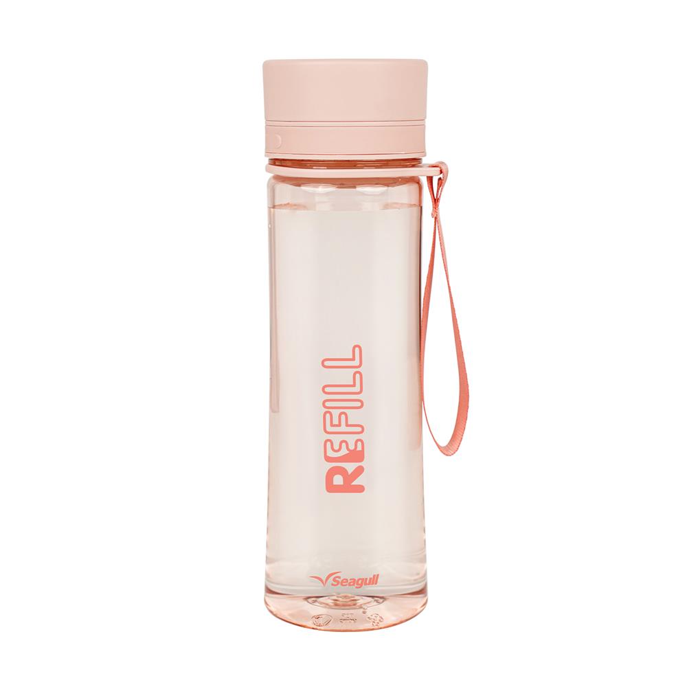 ขวดน้ำพลาสติก PC SEAGULL 680 มล. สีพีช