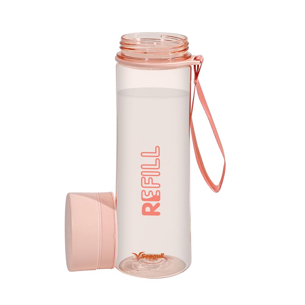 ขวดน้ำพลาสติก PC SEAGULL 680 มล. สีพีช