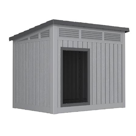 บ้านสัตว์เลี้ยง DPETT QUALY HOUSE สีเทา_0