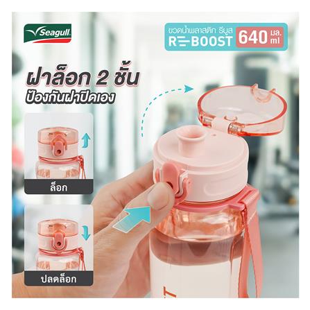 ขวดน้ำพลาสติก PC SEAGULL 640 มล. สีเขียว_3