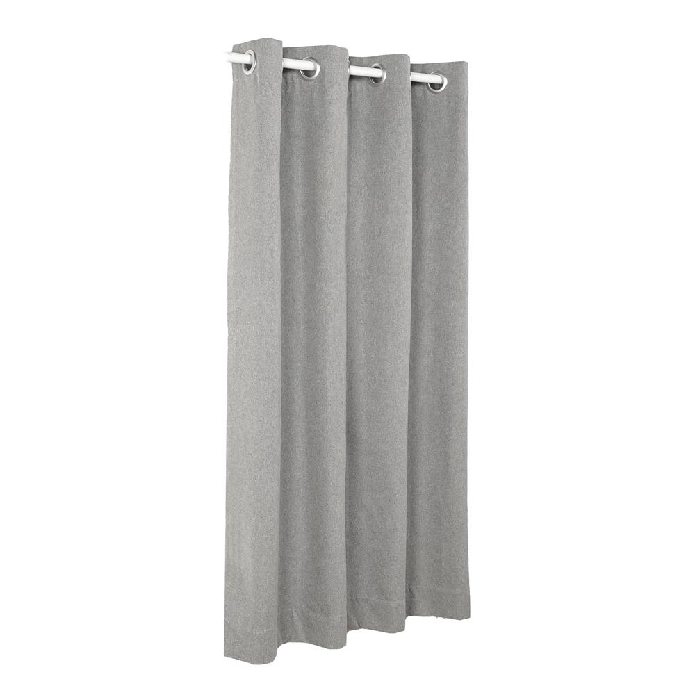 ผ้าม่าน EYELET HOME LIVING STYLE PROMPT UV 135x160 ซม. สีเทา