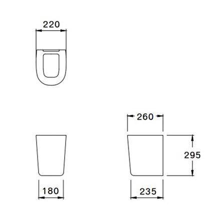 ขาตั้งอ่างล้างหน้า COTTO C4243 สีขาว_2