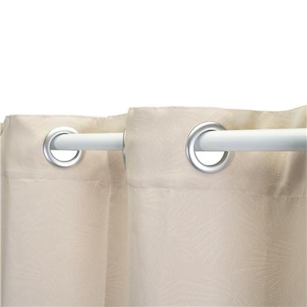 ผ้าม่าน EYELET HOME LIVING STYLE STICK UV 135x160 ซม. สีครีม_2