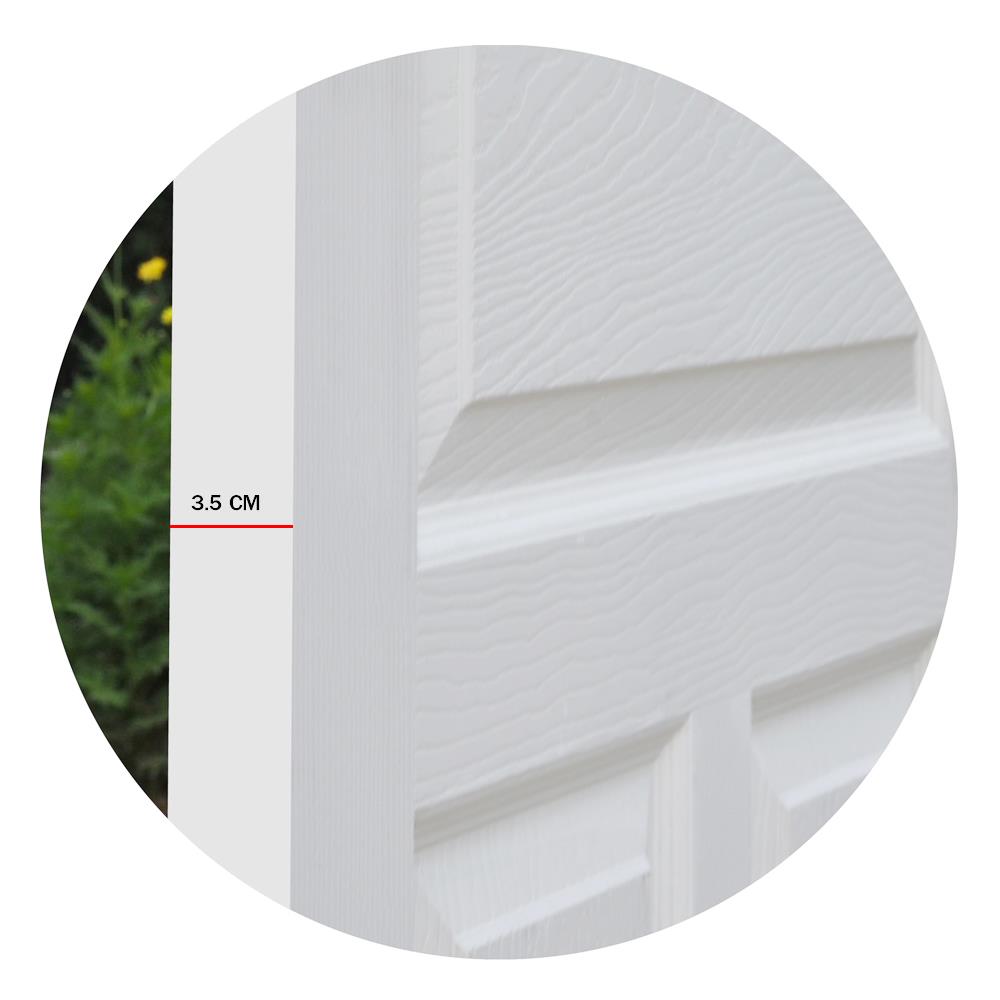 ประตูภายใน HDF ไม่เจาะลูกบิด METRO REMINI 502 เบญจพฤกษ์ 90x200 ซม. สีรองพื้น