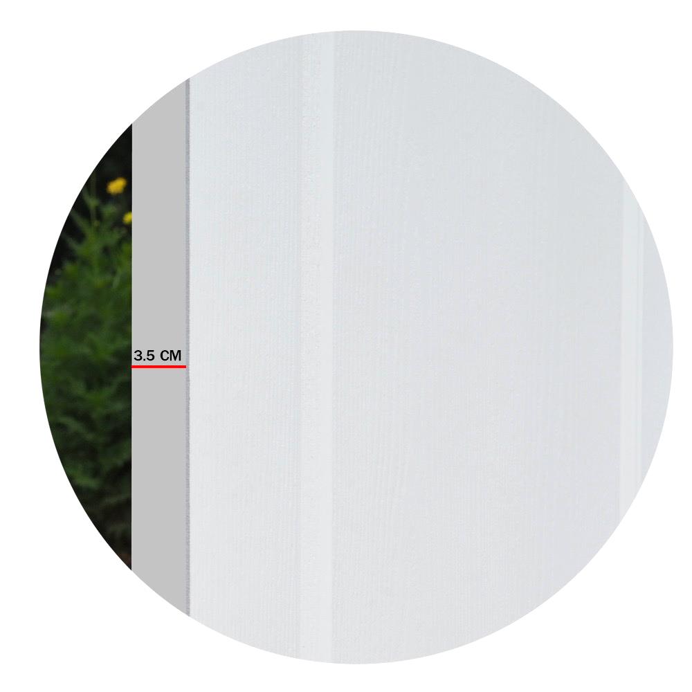 ประตูภายใน HDF ไม่เจาะลูกบิด METRO PARMA 404 ประกายพฤกษ์ 70x200 ซม. สีรองพื้น