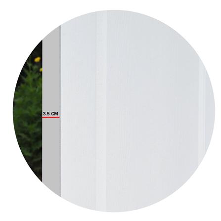 ประตูภายใน HDF ไม่เจาะลูกบิด METRO PARMA 404 ประกายพฤกษ์ 70x200 ซม. สีรองพื้น_4