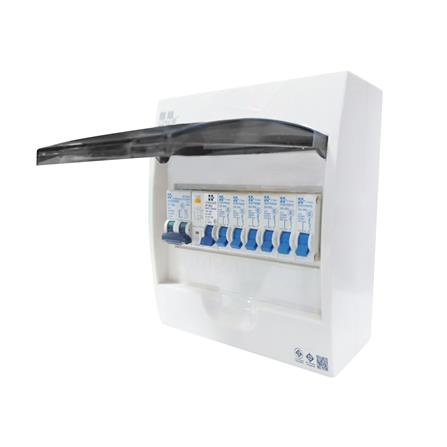 ชุดตู้คอนซูมเมอร์ยูนิต 10 ช่อง พร้อมเมนและกันดูด RCBO 50 แอมป์ HI-TEK_1