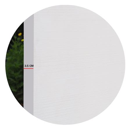 ประตูภายใน HDF ไม่เจาะลูกบิด METRO NAPOLI 003 90x200 ซม. สีรองพื้น_4