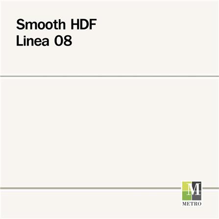 ประตูภายใน HDF ไม่เจาะลูกบิด METRO LINEA 08 90x200 ซม. สีรองพื้น_1