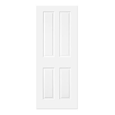 ประตูภายใน HDF ไม่เจาะลูกบิด METRO COMO 401 กัลปพฤกษ์ 90x200 ซม. สีรองพื้น_0