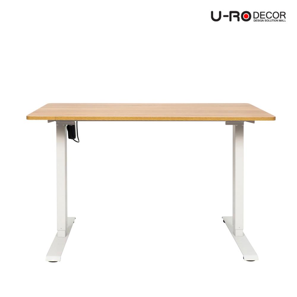 โต๊ะปรับระดับไฟฟ้า U-RODECOR NIKKO 120 ซม. สีโอ๊ค