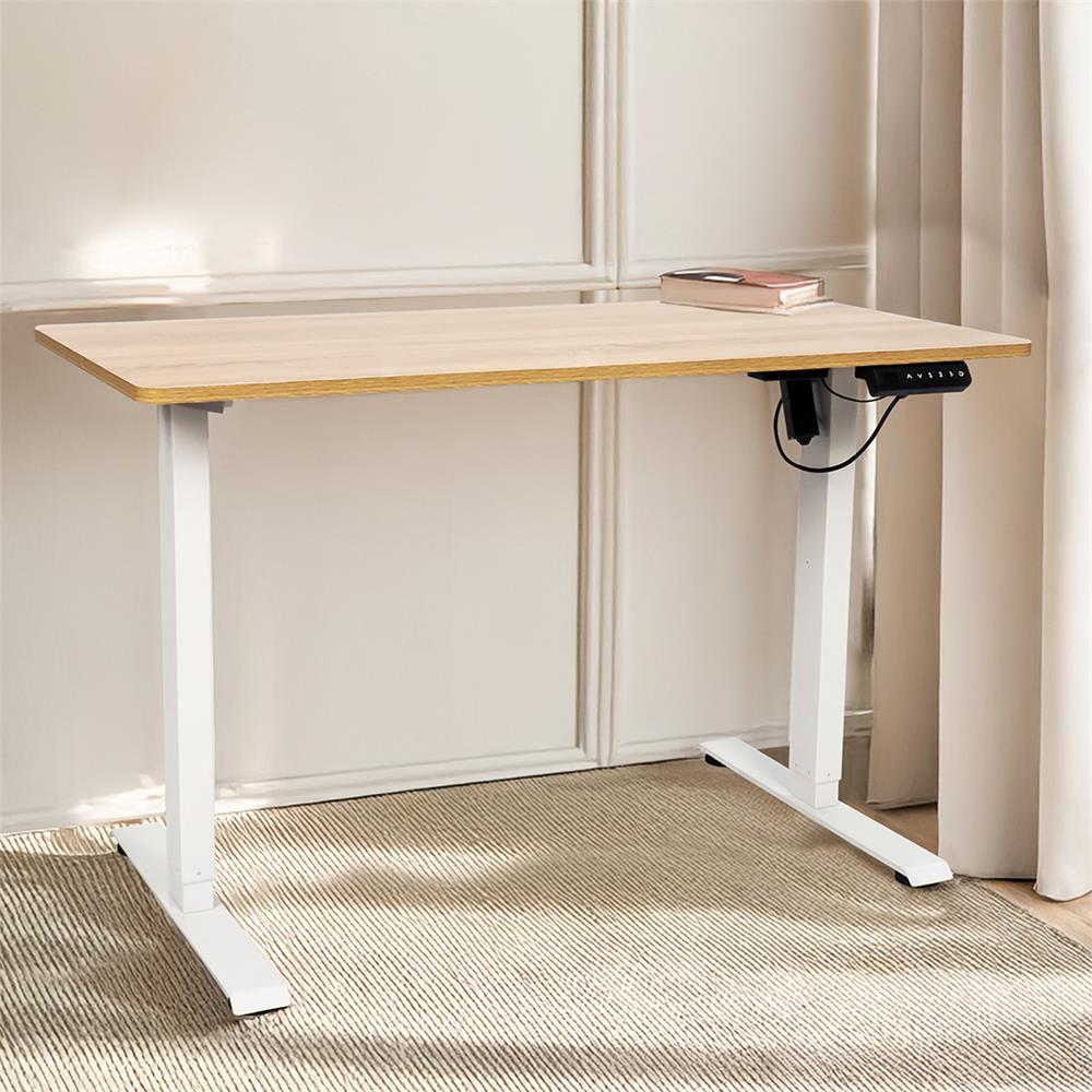 โต๊ะปรับระดับไฟฟ้า U-RODECOR NIKKO 120 ซม. สีโอ๊ค