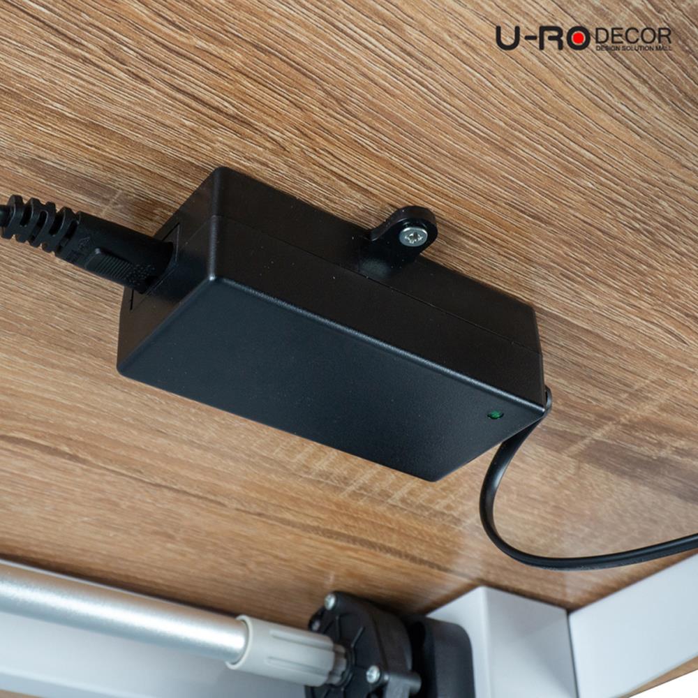 โต๊ะปรับระดับไฟฟ้า U-RODECOR NIKKO 120 ซม. สีโอ๊ค