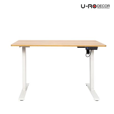 โต๊ะปรับระดับไฟฟ้า U-RODECOR NIKKO 120 ซม. สีโอ๊ค_1