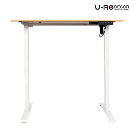 โต๊ะปรับระดับไฟฟ้า U-RODECOR NIKKO 120 ซม. สีโอ๊ค_3