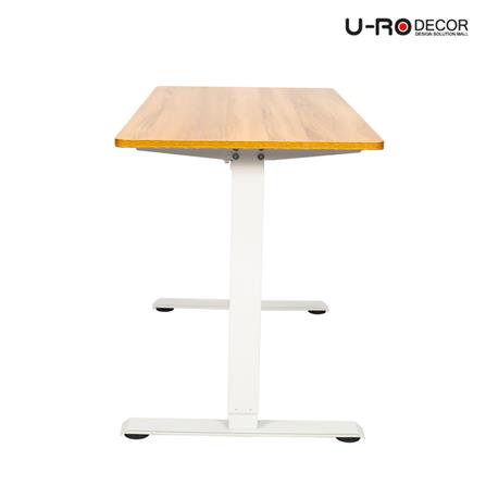 โต๊ะปรับระดับไฟฟ้า U-RODECOR NIKKO 120 ซม. สีโอ๊ค_4