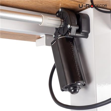 โต๊ะปรับระดับไฟฟ้า U-RODECOR NIKKO 120 ซม. สีโอ๊ค_6