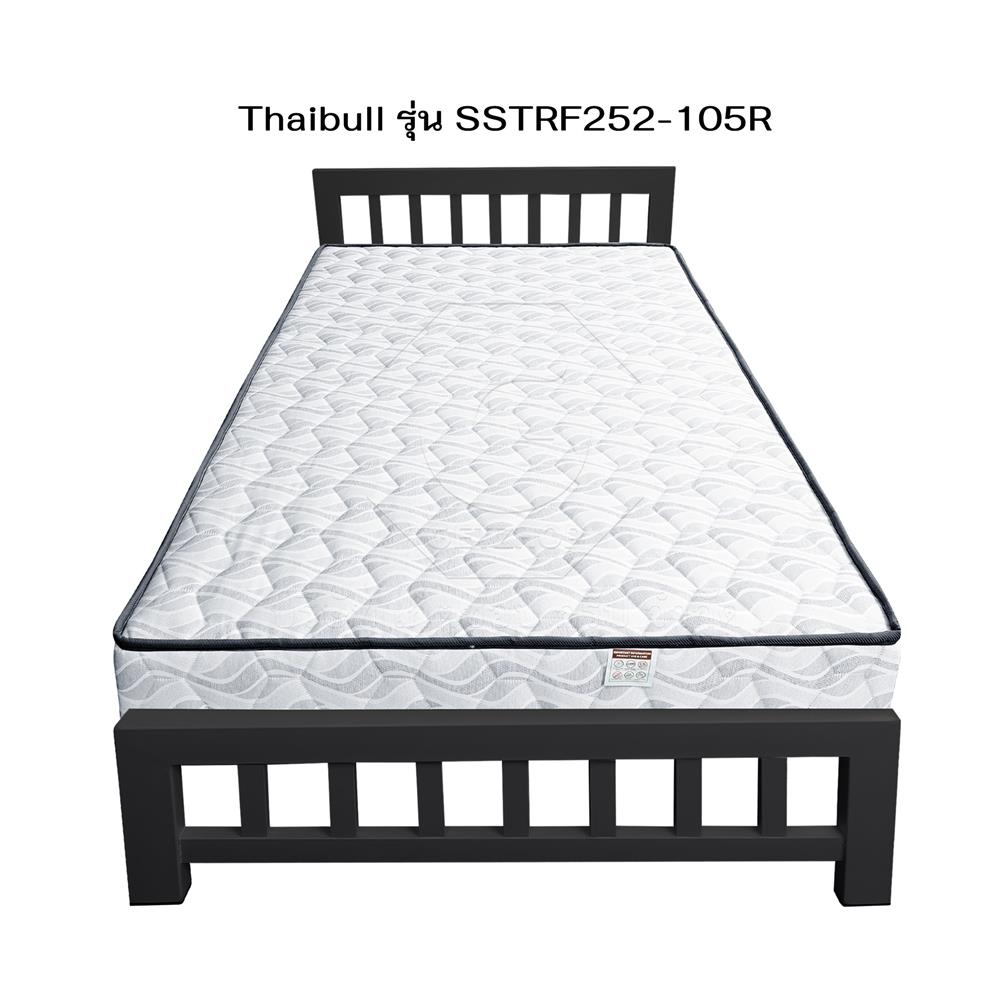 เตียงเหล็ก 3.5 ฟุต THAIBULL SSTRF252-105R สีดำ