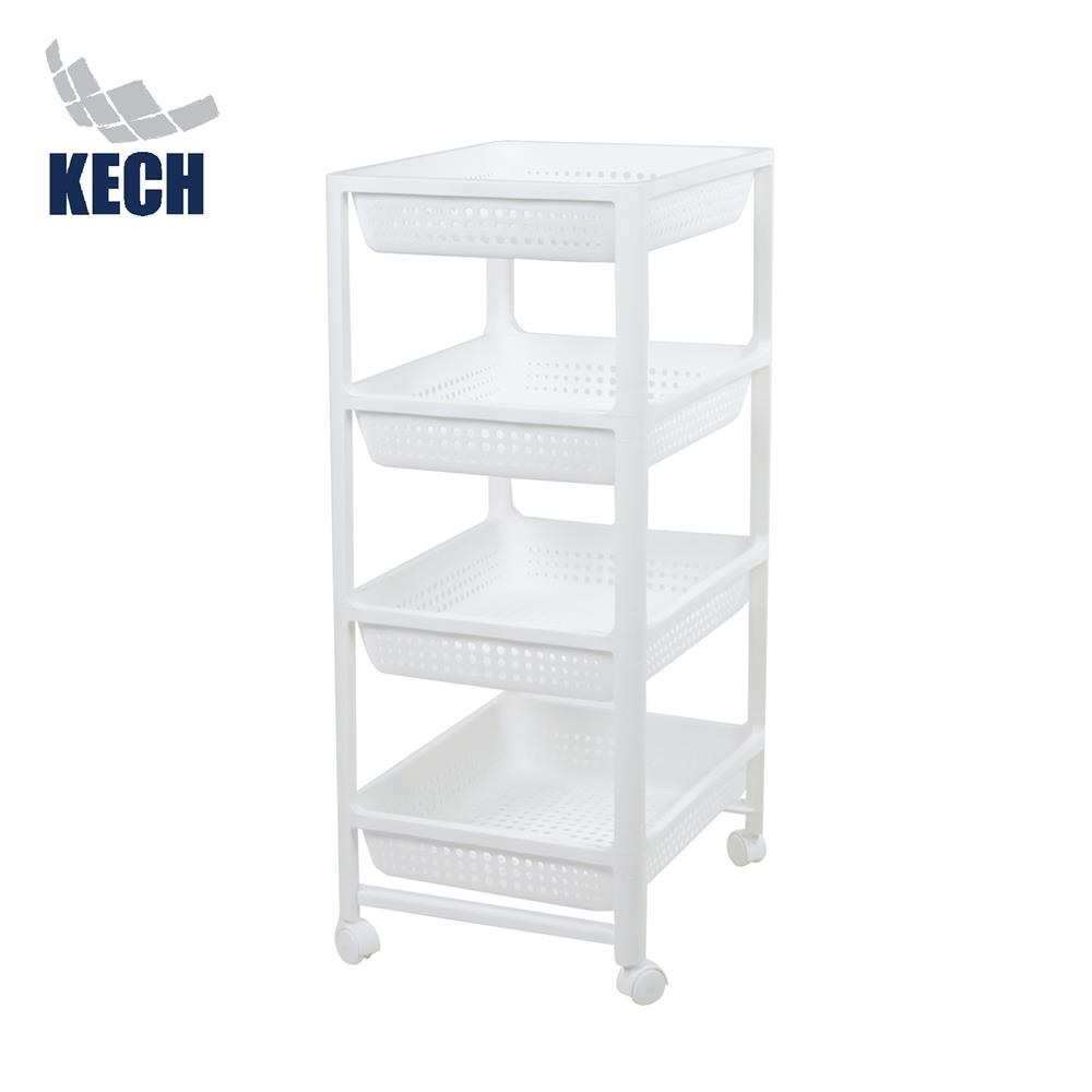 ชั้นวางของพลาสติก 4 ชั้น KECH OKEY 36X44.5X88.5 ซม._1